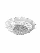Load image into Gallery viewer, Ruffle Edge Crystal Ashtray | Vintage 1950s Design