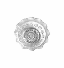 Load image into Gallery viewer, Ruffle Edge Crystal Ashtray | Vintage 1950s Design