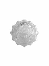 Load image into Gallery viewer, Ruffle Edge Crystal Ashtray | Vintage 1950s Design