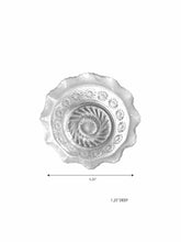 Load image into Gallery viewer, Ruffle Edge Crystal Ashtray | Vintage 1950s Design